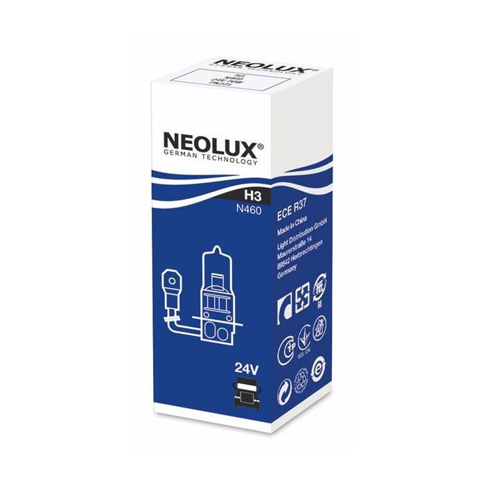 Автолампа Neolux галогенова 70W (N460) изображение 2