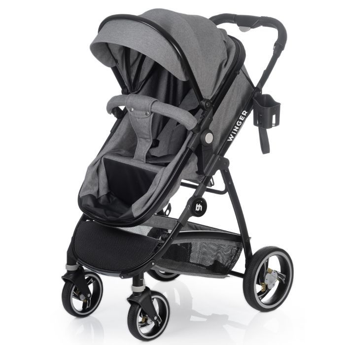Коляска BabyHit Winger Blue трансформер (73553) изображение 9