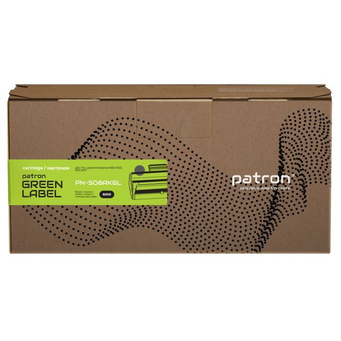 Картридж Patron HP 508A (CF360A) Green Label, Black (PN-508AKGL) изображение 2