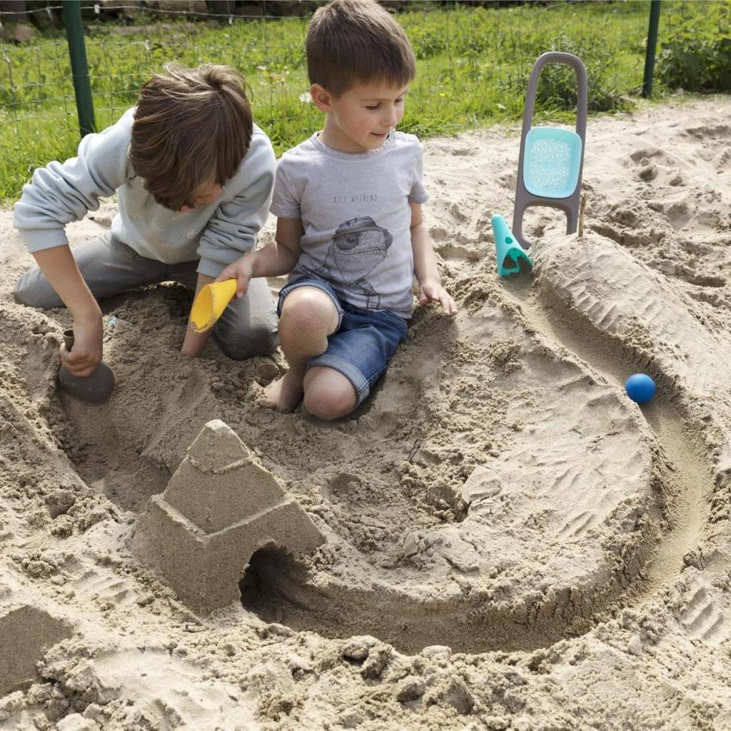 Іграшка для піску QUUT Лопатка SСOPPI з ситом для піску та снігу помаранчевий+блаки (170211) зображення 5
