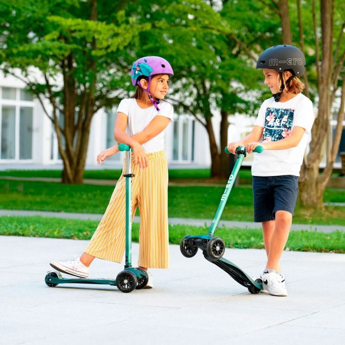 Самокат Micro Maxi Deluxe ECO Зеленый (MMD122) изображение 2