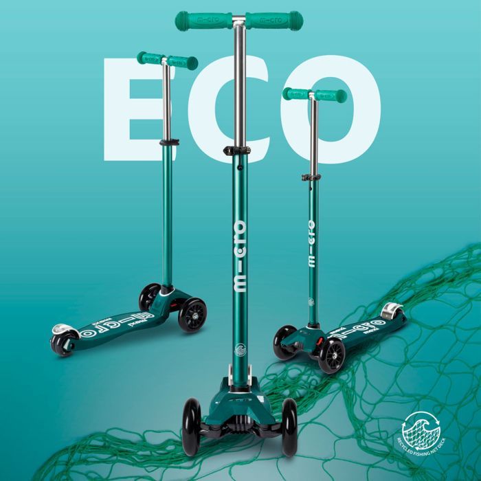 Самокат Micro Maxi Deluxe ECO Зеленый (MMD122) изображение 8