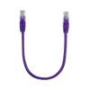 Патч-корд 0.25м, RJ-45, Cat.5e, CU, медь, фиолетовый Ritar (PCR-CU/0.25Pe / 14091)