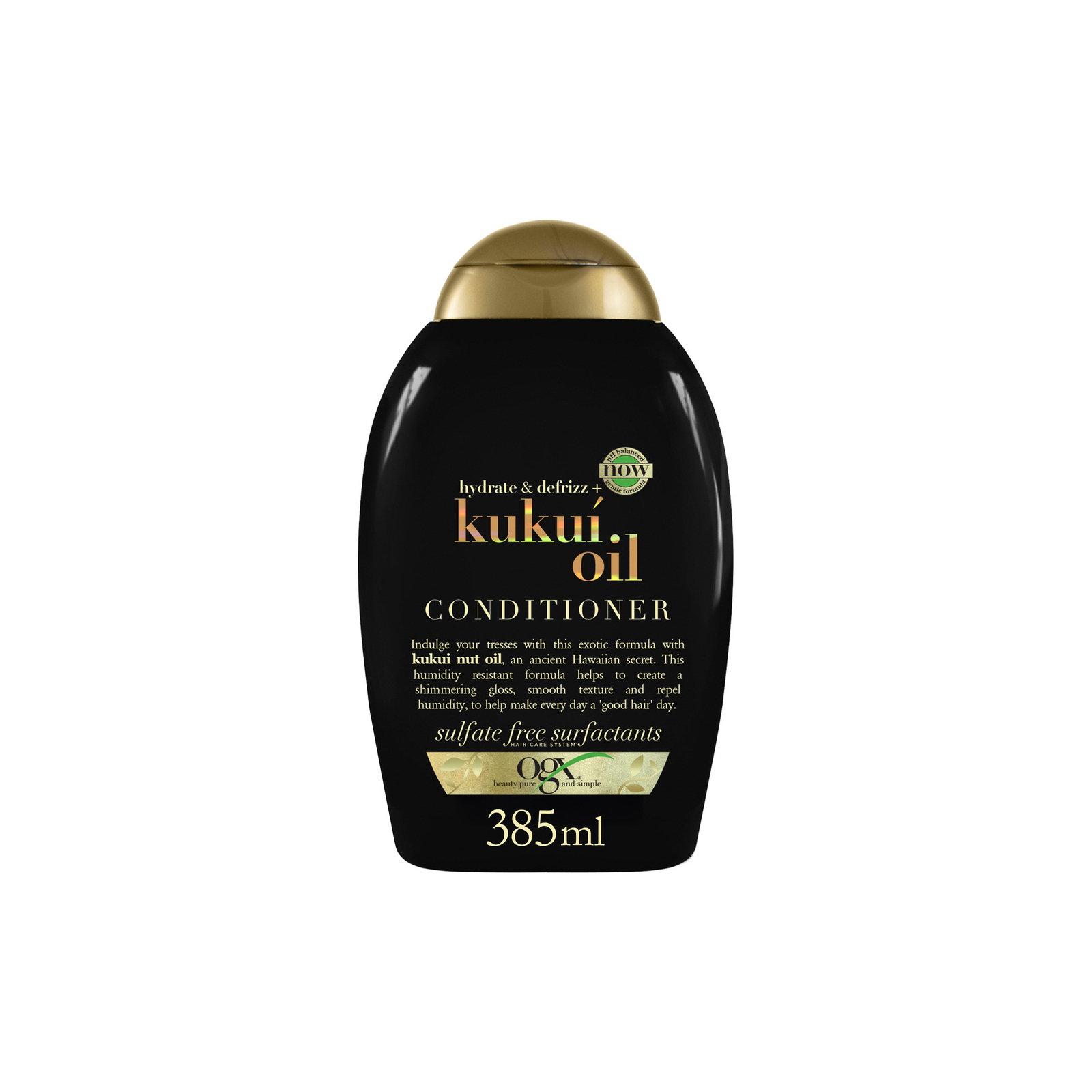 Кондиционер для волос OGX Kukui Oil Увлажнение и гладкость 385 мл (0022796974228)