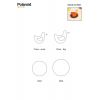 Стержень для 3D-ручки Polaroid Candy pen, круги, коричневый (40 шт) (PL-2510-00) изображение 9