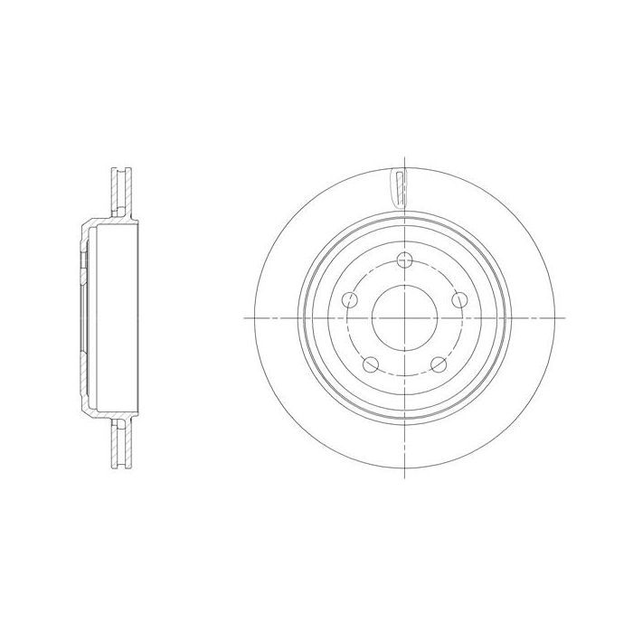 Тормозной диск REMSA 61513.10