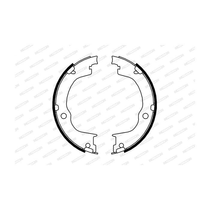 Гальмівні колодки FERODO FSB4006