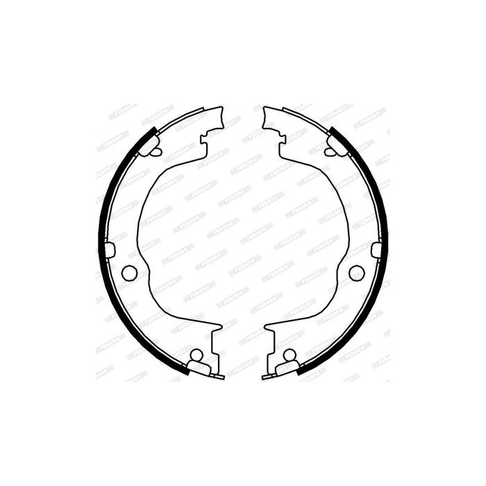 Гальмівні колодки FERODO FSB4006 зображення 3
