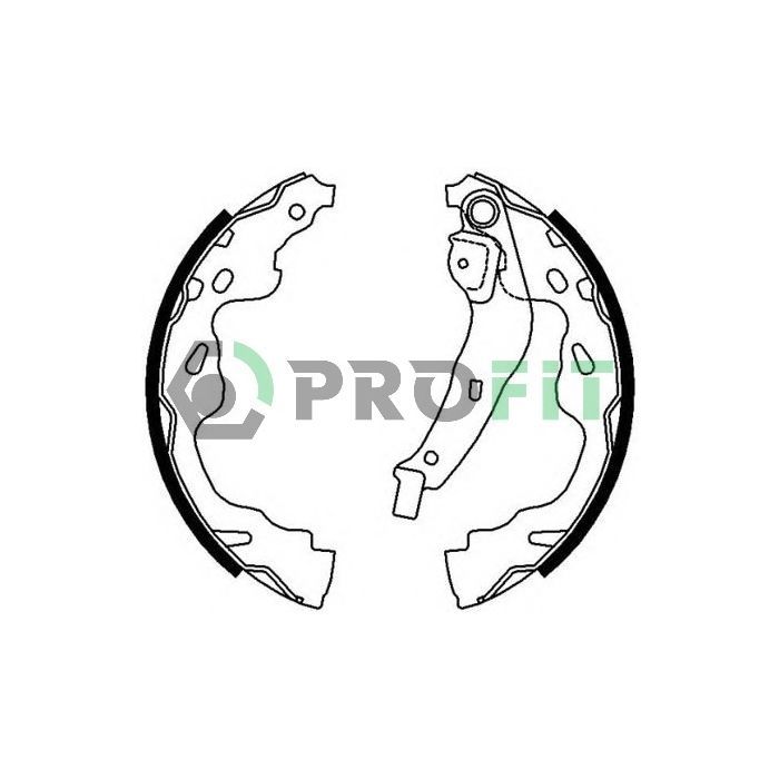 Тормозные колодки Profit 5001-0672