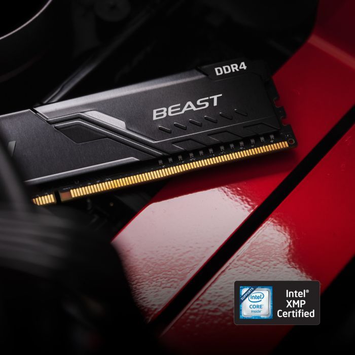 Модуль памяти для компьютера DDR4 32GB (2x16GB) 3200 MHz Fury Beast Black Kingston Fury (ex.HyperX) (KF432C16BB1K2/32) изображение 10