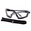Тактичні окуляри Bolle Cobra із прозорими лінзами та ремінцем (COBFTPSI) зображення 3