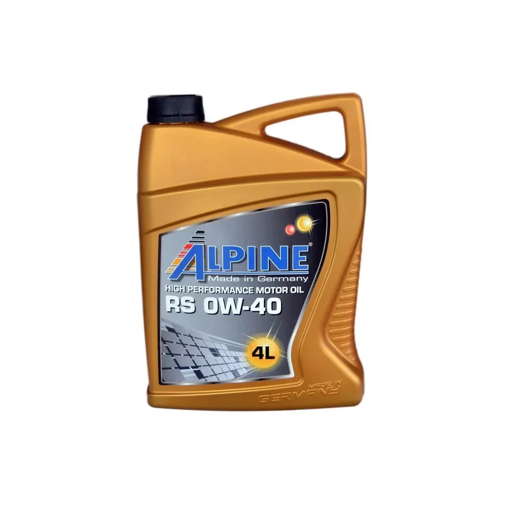 Моторное масло Alpine 0W-40 RS 4л (0225-4)