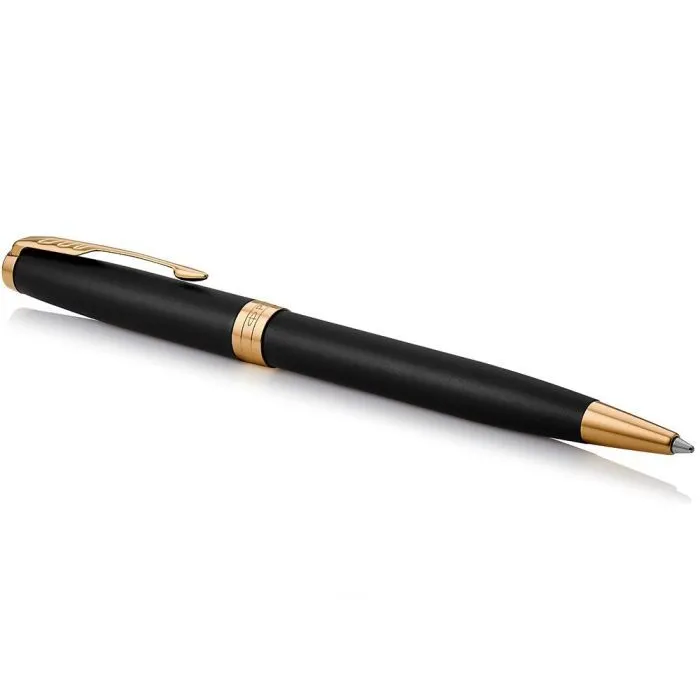 Ручка шариковая Parker SONNET 17 Matte Black Lacquer GT BP (84 832) изображение 2
