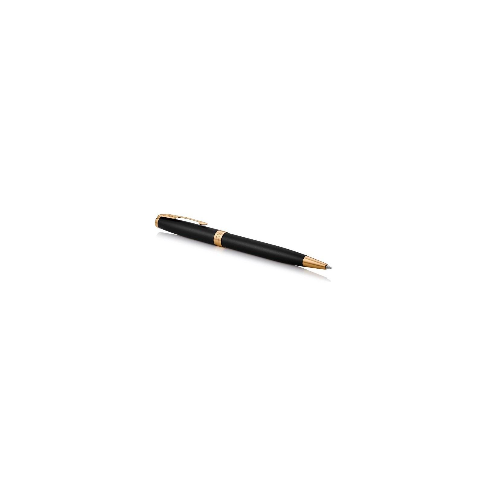 Ручка шариковая Parker SONNET 17 Matte Black Lacquer GT BP (84 832) изображение 2