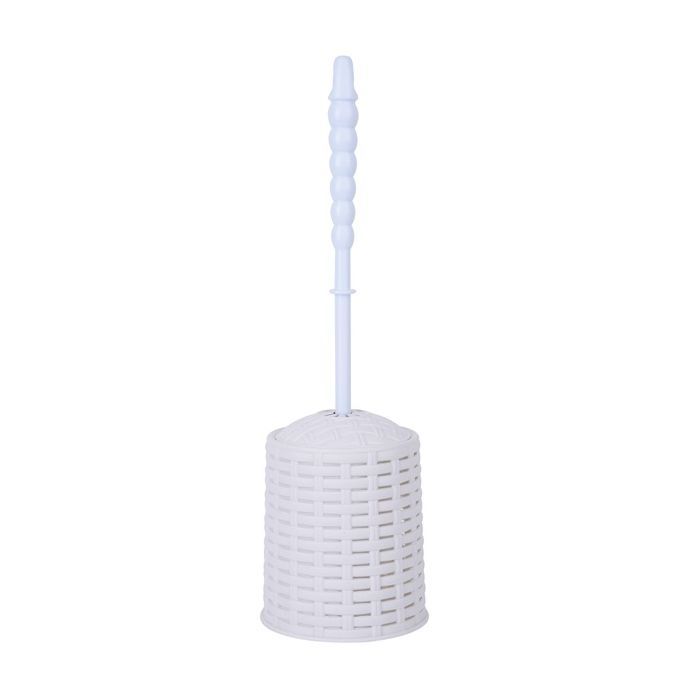 Йоржик для унітазу Violet House Ротанг White (2066989680013)