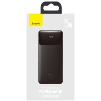 Батарея універсальна Baseus Bipow Digital Display 15W 20000mAh Black (PPDML-J01) зображення 10