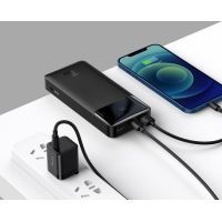 Батарея універсальна Baseus Bipow Digital Display 15W 20000mAh Black (PPDML-J01) зображення 7