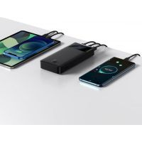 Батарея універсальна Baseus Bipow Digital Display 15W 20000mAh Black (PPDML-J01) зображення 8