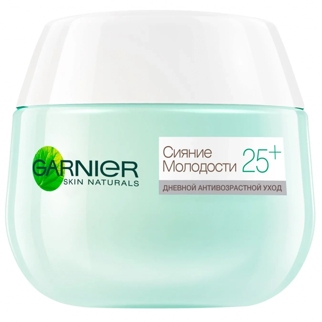 Крем для обличчя Garnier Skin Naturals Денний Сяйво Молодості 25+ 50 мл (3600541350076) зображення 2