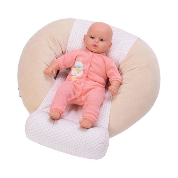 Подушка Верес для годування "Comfort Lux Velour stars beige" 200*75 (302.04.1) зображення 7