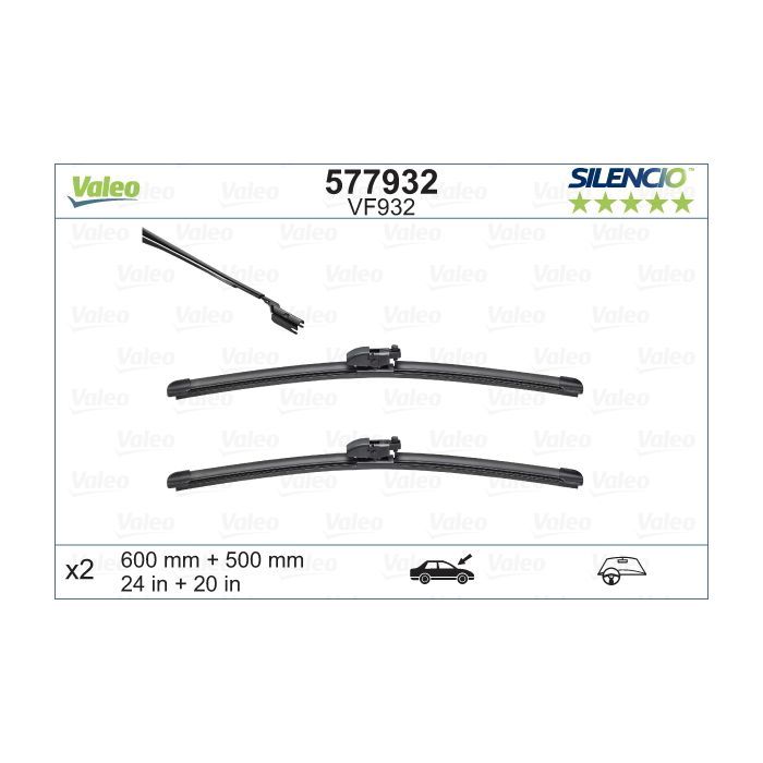 Щетка стеклоочистителя Valeo 577932