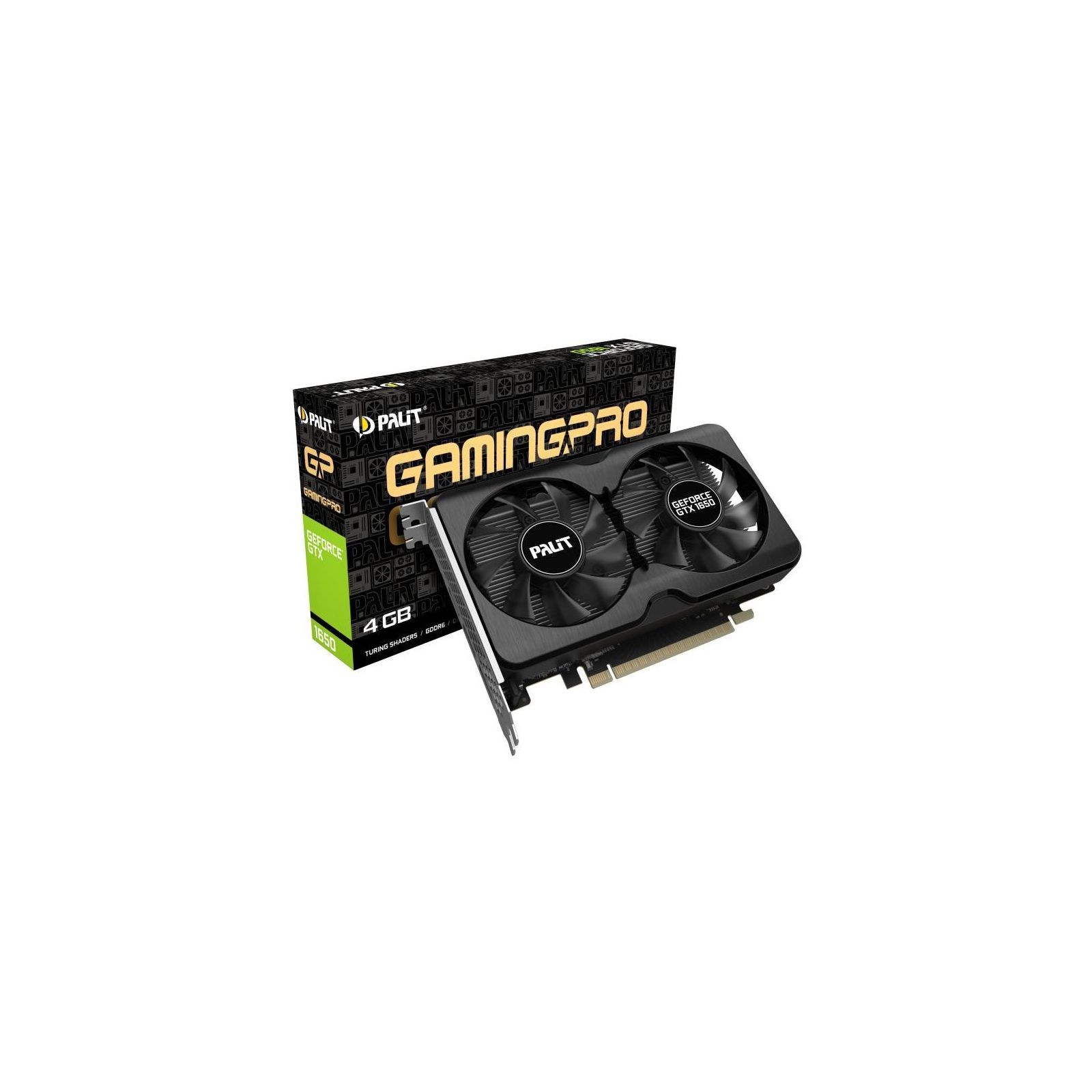 Видеокарта Palit GeForce GTX1650 4096Mb GAMINGPRO OC DDR6