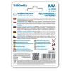 Акумулятор Esperanza AAA 1000mAh Ni-MH * 4 green (EZA102G) зображення 2