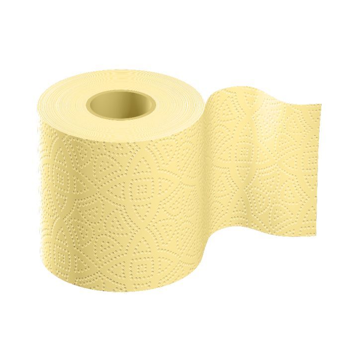Туалетний папір Диво Aroma Персик 2 шари помаранчевий 4 рулони (4820003836026) зображення 2