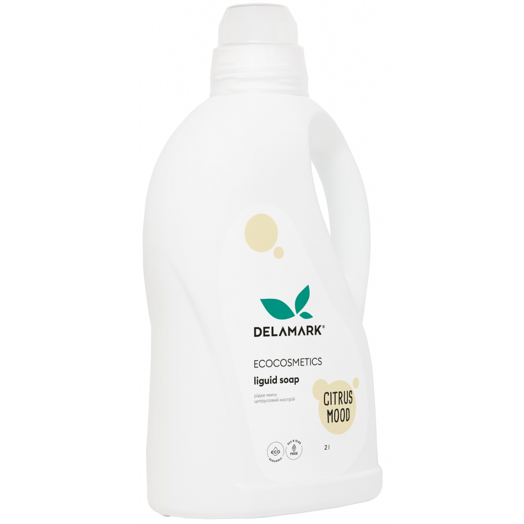 Жидкое мыло DeLaMark Цитрусовое настроение 4 л (4820152332035)