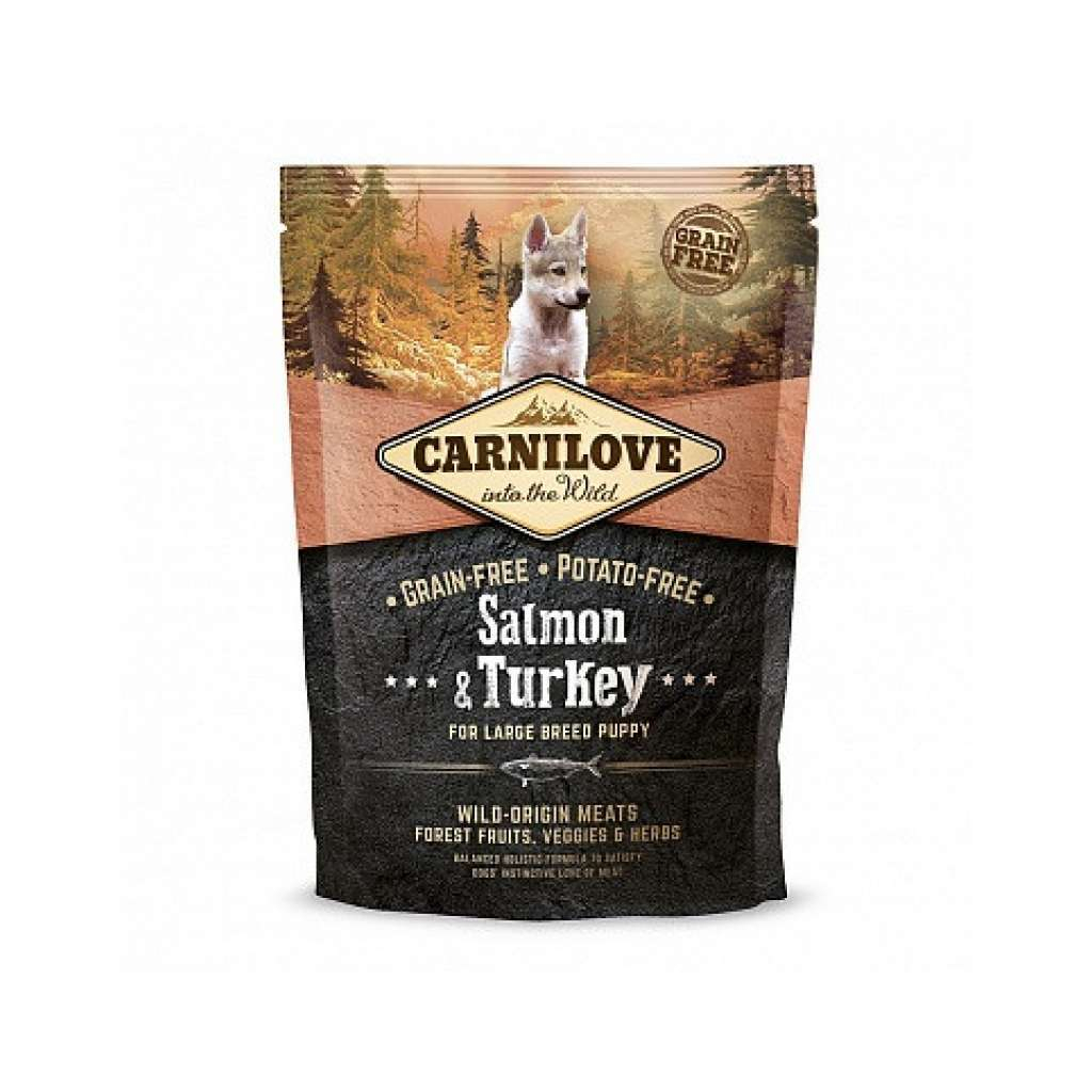 Сухий корм для собак Carnilove Puppy Large Breed Salmon and Turkey 12 кг (8595602508846)