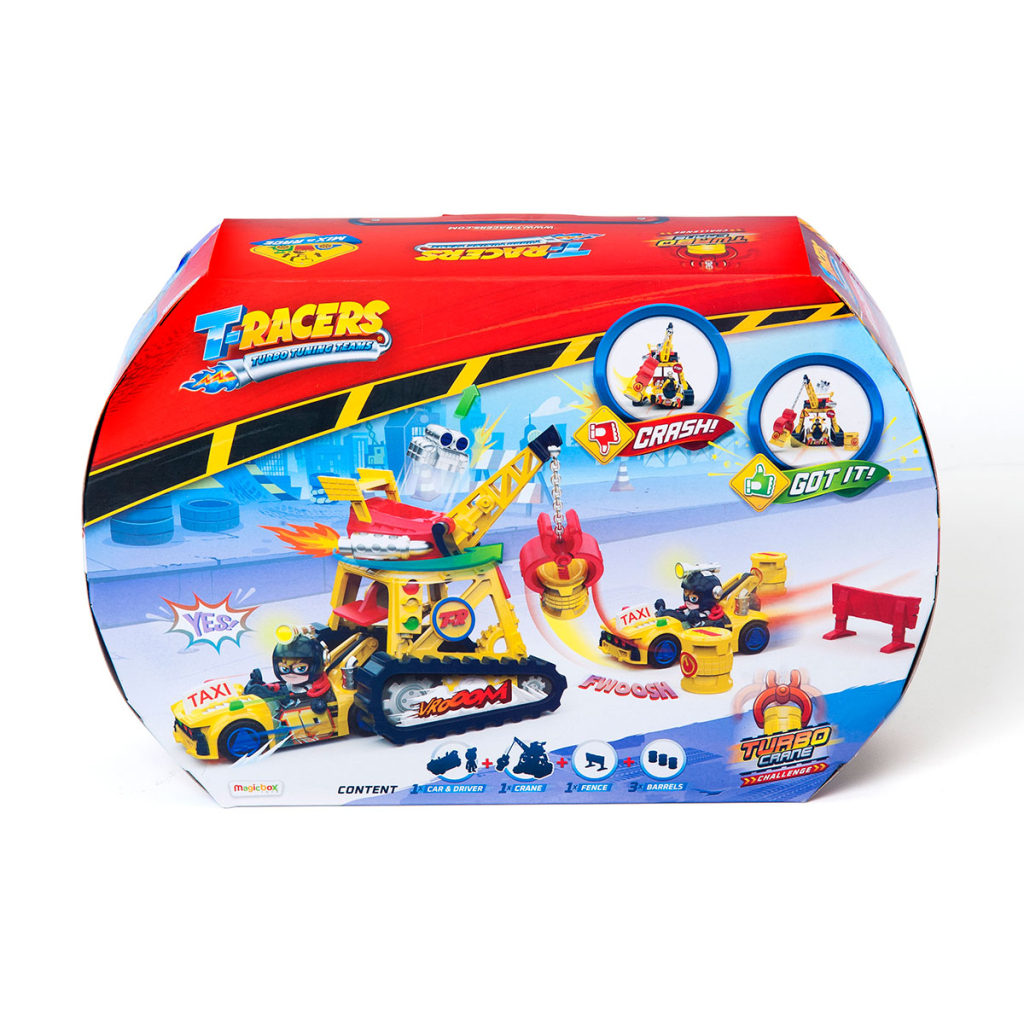 Игровой набор T-Racers Турбокран (PTRSD014IN11) изображение 3