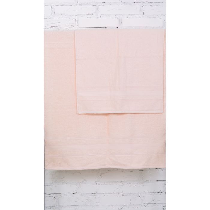 Рушник MirSon набір банний 5010 SoftNess Peach 50x90, 70x140 (2200003183023) зображення 2