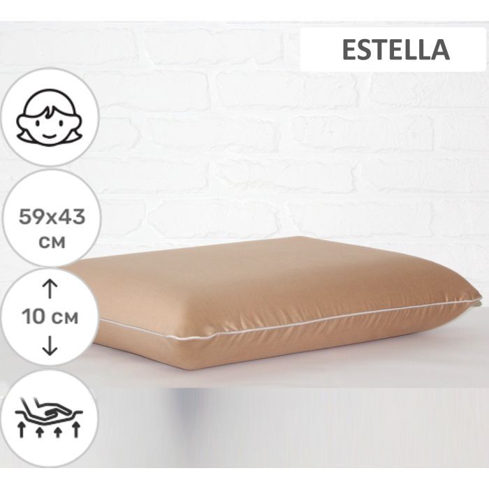 Подушка MirSon ортопедическая №6077 Delicate satin Estella WoMen 59х43х10 (2200003262315) изображение 2