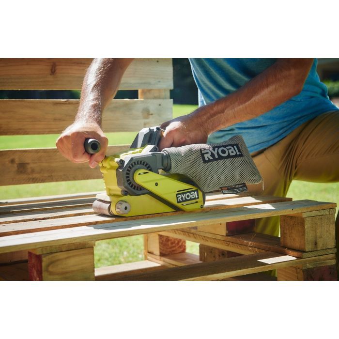 Шлифовальная машина Ryobi ONE+ R18BS-0 (без АКБ и ЗУ) (5133002916) изображение 4