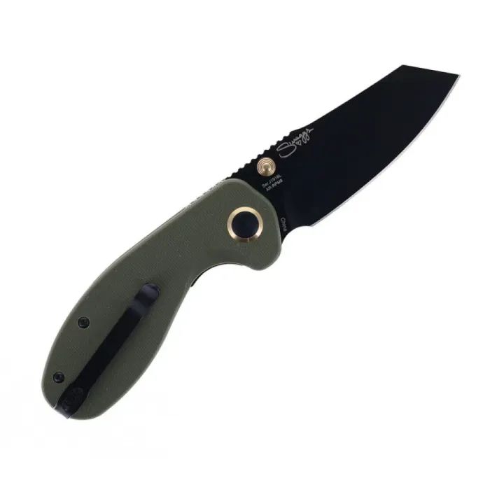 Нож CJRB Maileah Large Black Blade Green (J1918L-BGN) изображение 6