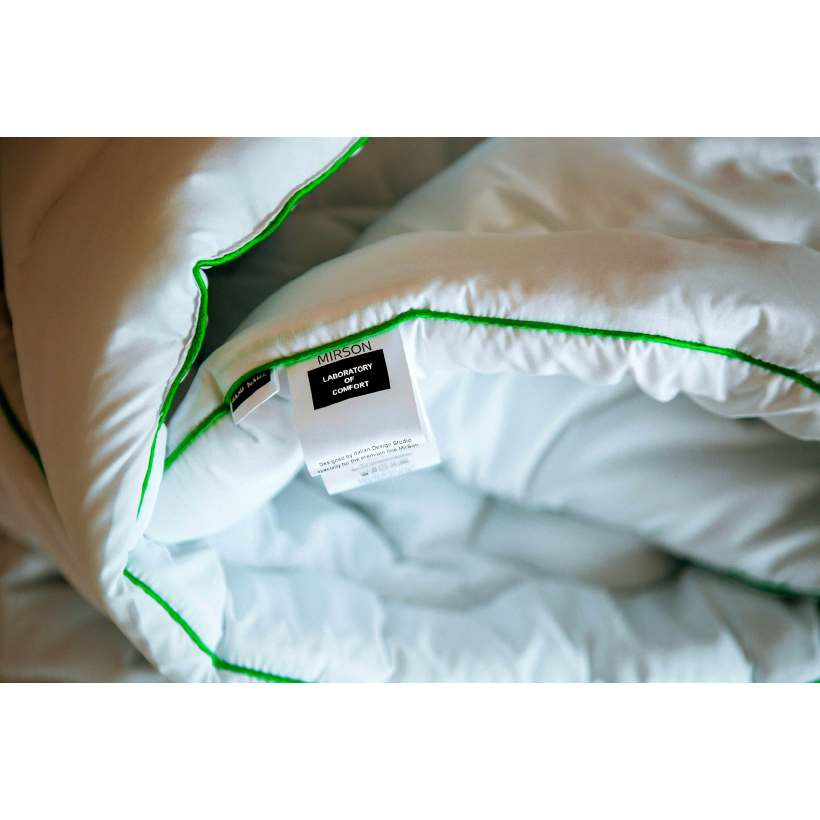 Одеяло MirSon антиаллергенное Eco Eco-Soft Hand Made 812 Деми 200x220 см (2200000621788) изображение 10