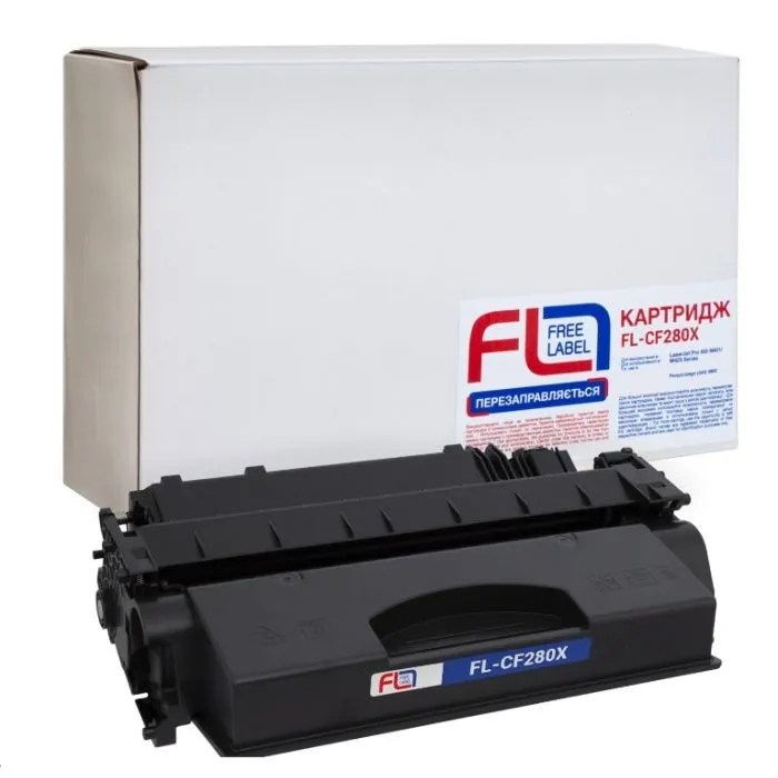 Картридж FREE Label HP 80X (CF280X) (FL-CF280X)