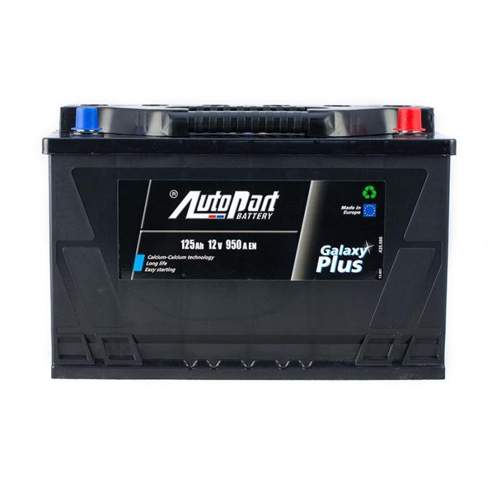 Аккумулятор автомобильный AutoPart 125 Ah/12V Euro Plus (ARL125-P00)