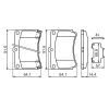 Тормозные колодки Bosch 0 986 461 141 изображение 5