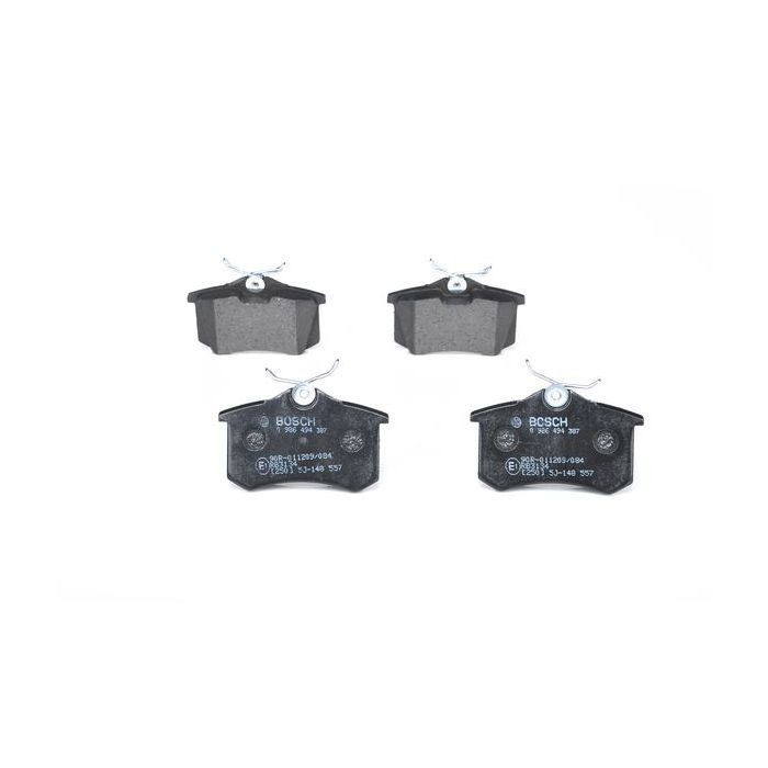 Тормозные колодки Bosch 0 986 494 387 изображение 5