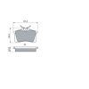 Тормозные колодки Bosch 0 986 494 387 изображение 7