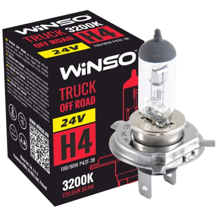 Автолампа WINSO H4 TRUCK OFF ROAD 100/90W (724410) изображение 2