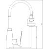 Смеситель Kroner Odra-C039-1 изображение 9