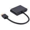 Перехідник Cablexpert HDMI to HDMI/VGA+audio 3.5mm (A-HDMIM-HDMIFVGAF-01) зображення 2