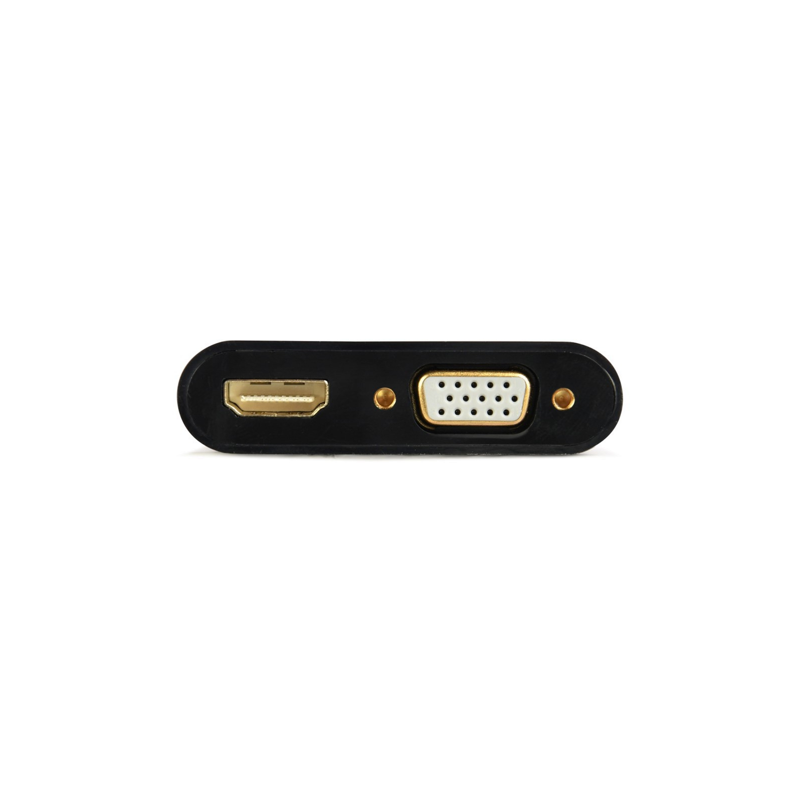 Перехідник Cablexpert HDMI to HDMI/VGA+audio 3.5mm (A-HDMIM-HDMIFVGAF-01) зображення 4