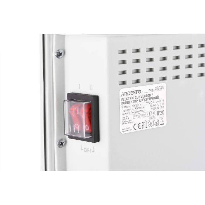 Обогреватель Ardesto CHB-2000MWPD изображение 3