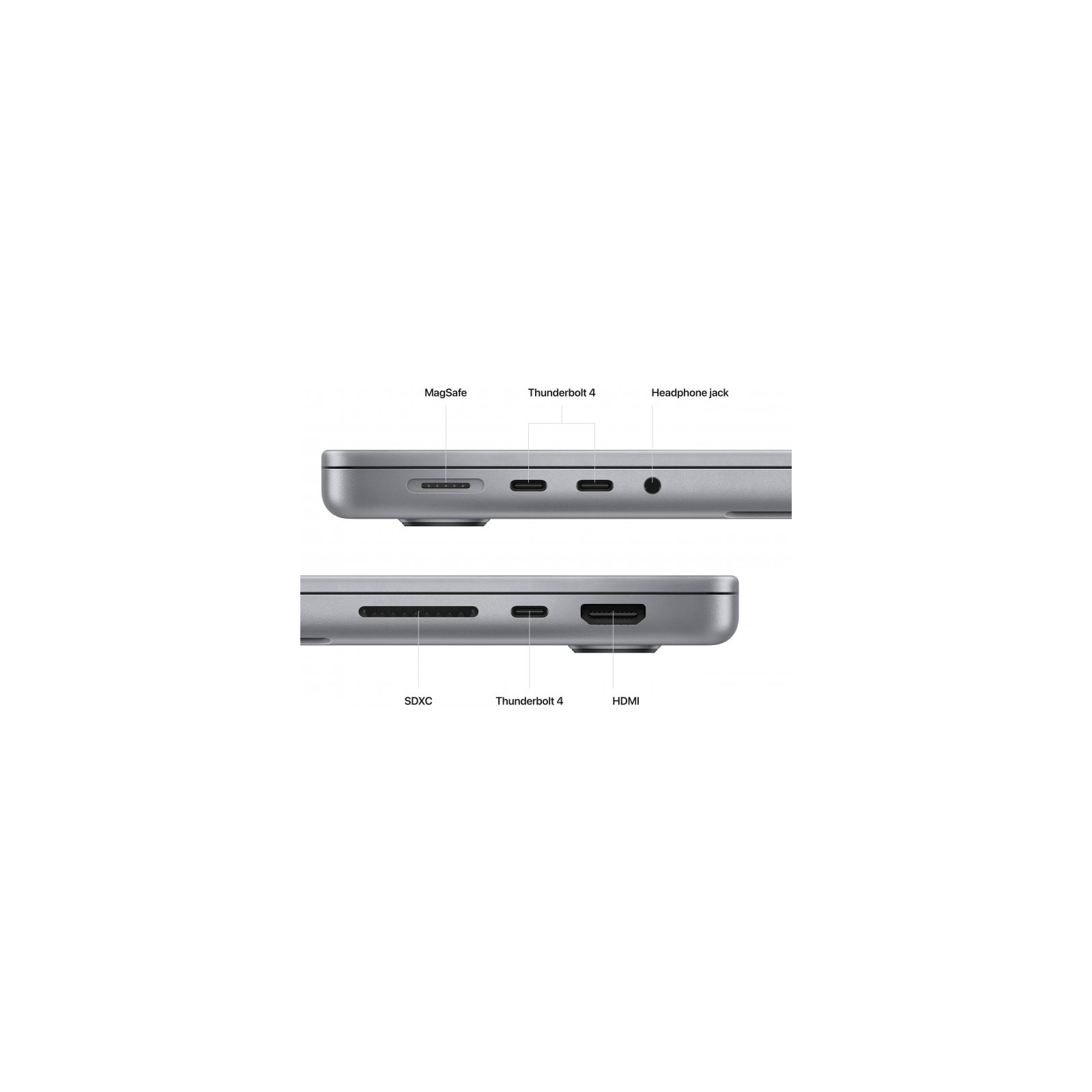 Ноутбук Apple MacBook Pro A2779 M2 Max Space Grey (MPHG3UA/A) зображення 5