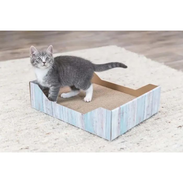 Дряпка (когтеточка) для котов Trixie картонная с мятой 45×12×33 см (4011905480138) изображение 6