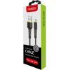 Дата кабель USB 2.0 AM to Micro 5P 2.0m CBFLEXM2 black Intaleo (1283126521430) изображение 2