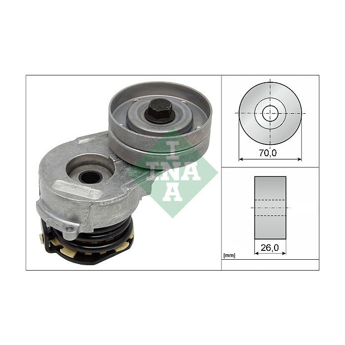 Натяжитель ремня с роликом INA 534 0321 10